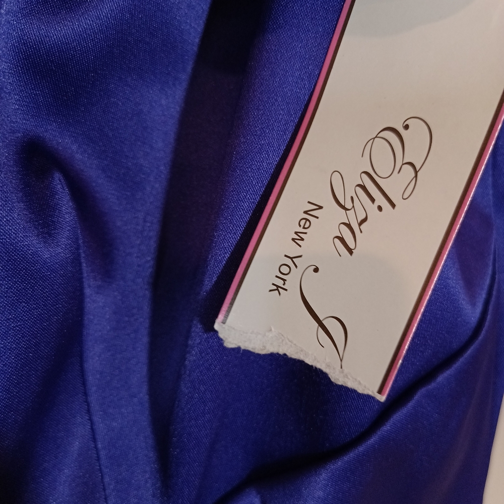 Eliza J New York Missy Dress In Grape Size 10 New NWT - Picture 6 of 7